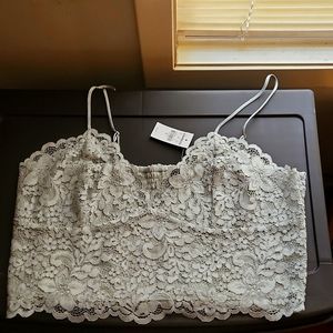 Express | Lace Camisole crop Top